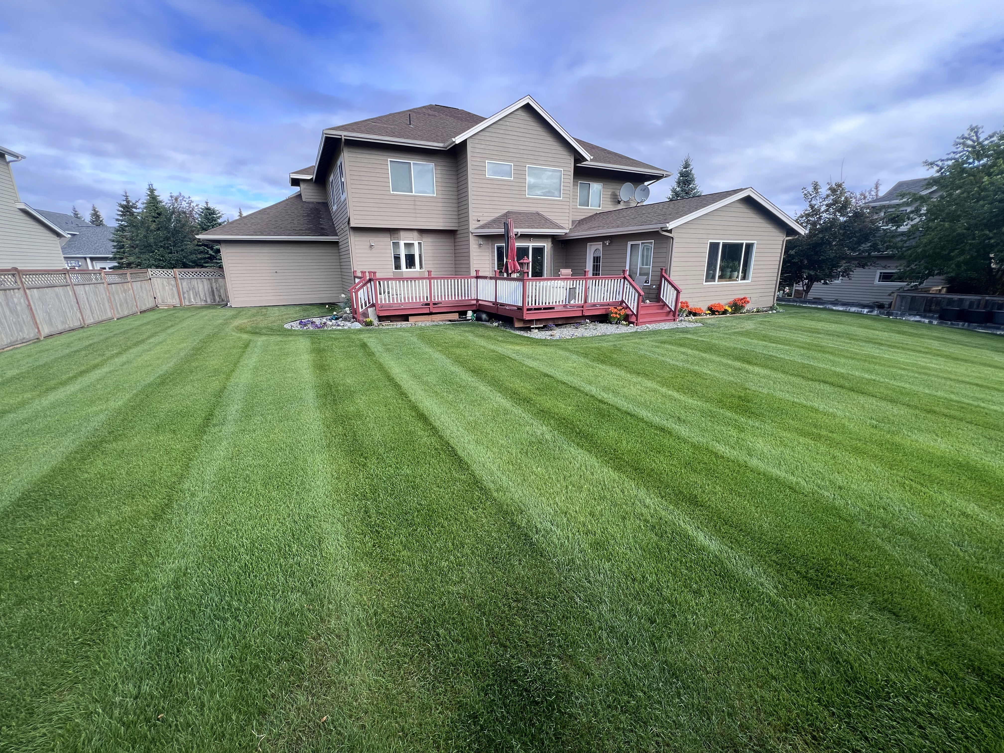 Driveway Maintenance - Clear and well-maintained residential driveway by Polar Lawns & Plowing